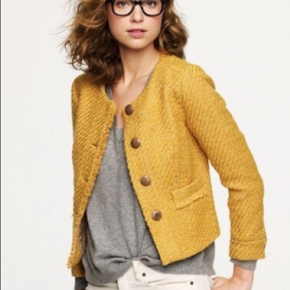 tweed jacket j crew